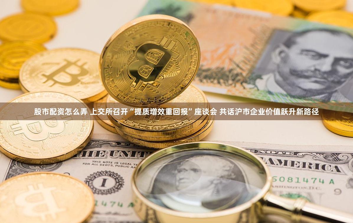 股市配资怎么弄 上交所召开“提质增效重回报”座谈会 共话沪市企业价值跃升新路径