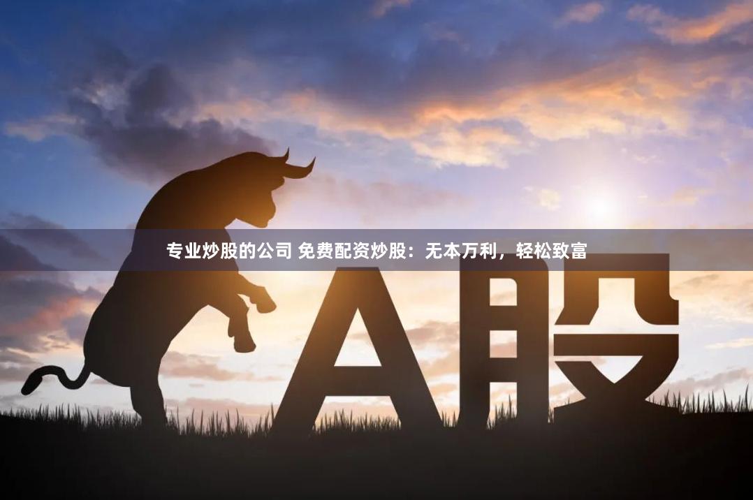 专业炒股的公司 免费配资炒股：无本万利，轻松致富